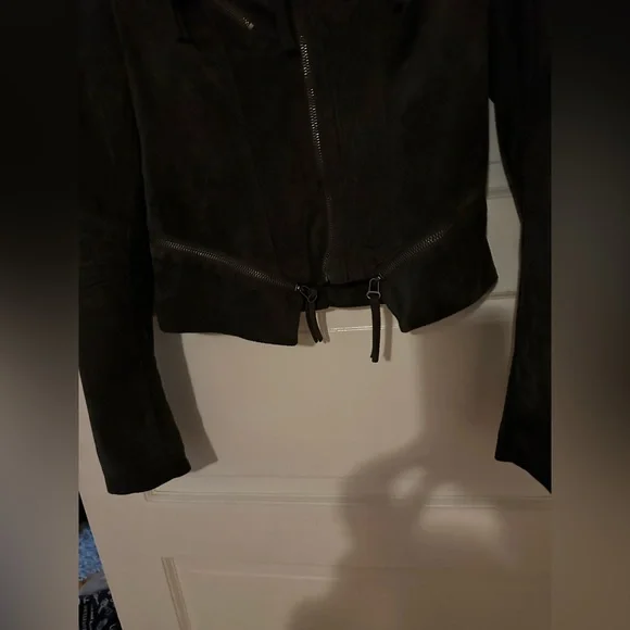 Lulu’s Vegan Suede Moro Jacket Small - Picture 10 of 15